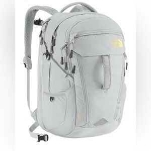 The North Face Light Gray Backpack